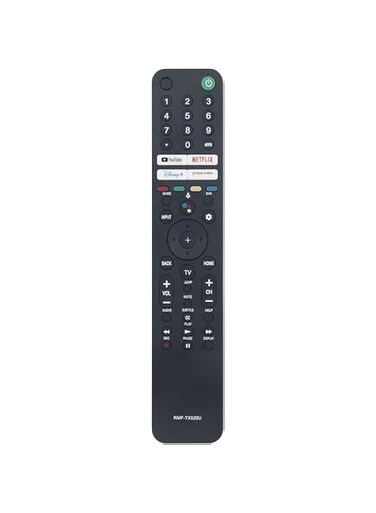 RMF-TX520U Voice Replace Remote Control for Smart TV Series A80J X95J X91J X90J X85J X80J XR-55A80J XR-65A80J XR-77A80J XR65A80CJ XR77A80CJ XR-65X95J XR-75X95J XR-85X95J &ndash; High-Perform