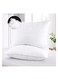 SET OF 2 HOTEL QUALITY STRIPE HYPOALLERGENIC COTTON PILLOW