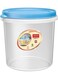 Storex Plastic Storage Container with Lid, 15 Litre, Transparent   Air Tight   BPA Free   Easy to Store