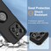 Case for Honor X5B Case Cover With 2Pack Screen Protector Metal Ring Holder Grip Kickstand Car Magnetic Mount Shockproof Matte Hard Back Bumper Case for Honor X5B Black