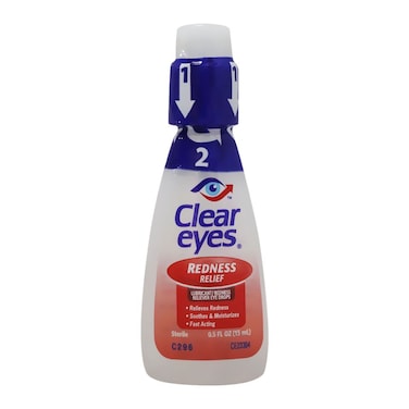 Clear Eyes Redness Relief Eye Drops 15ml