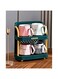 QIAODIREN Coffee Bar Accessories and Organizer, Coffee Station Organizer 2 Tier bathroom counter organizer, Coffee Tray, Bathroom Vanity Organizer, Countertop Shelf for Kitchen, Dresser, Coffee Lover