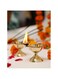 Generic Albert sign Diya Religious Brass Lamp For Pooja ,Decoration Mandir Arti approx 3 in pack of 1