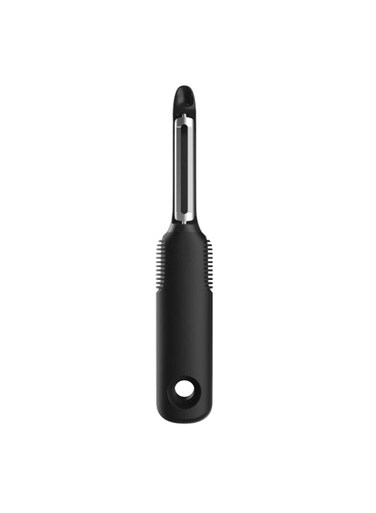 Multi-Purpose Vegetable Peeler, Kitchen Peeler For Fruits And Vegetables, Efficient Potato Apple Peeler, Easy Grip Peeling Tool, Black, 18.2x3.5cm