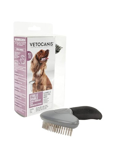 Vetocanis AGRO - DOUBLE CURRYCOMB 18 TEETHS DOG