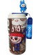 316 Stainless Steel Cartoon Thermos Cup &acirc;&euro;&ldquo; Double-Wall Vacuum Insulated Coffee Mug, Portable Travel Tumbler for Car &amp; Outdoor Use, Leak-Proof Thermal Bottle for Hot &amp; Cold Drinks. (Blue)