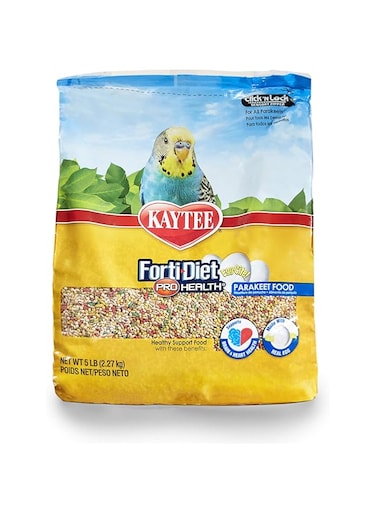 Kaytee Forti Diet Egg-Cite Food for Parakeet, Multi-Colour, 5-Pound