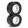FITTO PVC Electrical Insulation Tape - 2-Roll Pack, Black, Wide Roll