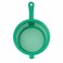 FITTO Plastic Mesh Strainer with Handle - Fine-Mesh, Green, 32 x 20 x 10 cm