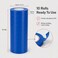 FITTO PVC Electrical Insulation Tape - 10-Roll Stack, Blue, 19 mm Wide