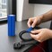 FITTO PVC Electrical Insulation Tape - 10-Roll Stack, Blue, 19 mm Wide