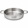 FITTO Cooking Pan - Shallow Body, Loop Handles, Silver, 30 cm
