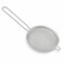 FITTO Mesh Strainer - Large, Fine Mesh, Long Wire Handle, Silver, Dia 22 x L 40 cm