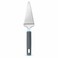 FITTO Stainless Steel Cake Server - Triangular Blade, Grey Handle, 25 cm