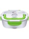 Dubai Gallery Electrical Lunch Box White/Green 22X15X10Centimeter