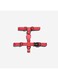Zee.Dog Neon Coral H-Harness Small