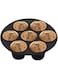 7 Cup Air Fryer Silicone Cupcake Mold,Muffin Pan Cupcake Cups,for Cupcakes Baking,Muffin Cake Cups,Non-Stick Muffin Cupcake Tin Tray Baking Mould for Air Fryer Accessories for 3.2-5.8L AirFryers
