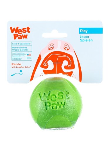 West Paw Rando Zogoflex, Green, Small