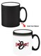 Color Changing Heat Sensitive Ceramic Mug, Image Revealed When HOT Liquid is Added! Instinct