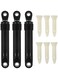 MOOTVGOO 3 Pack 383EER3001G 4901ER2003A Washer Shock Absorbers Replacement for LG Washing Machine, Replace Part 383EER3001F,383EER3001H,383EER3001J