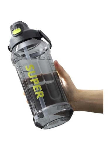 AWD Sports Water Bottle with Straw &ndash; Leakproof &amp; BPA-Free &ndash; Large Capacity Gym &amp; Travel Bottle &ndash; Flip-Top Lid, Durable &amp; Reusable Plastic &ndash; Ideal for Fitness, Office, Outdoor, Running, Cycling &amp; Hydra