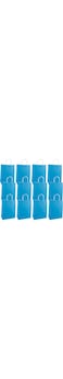 ECVV Gift Bags 12 Pieces Set Eco-Friendly Paper Bags With Handles Bulk Paper Bags Shopping Bags Kraft Bags Retail Bags Party Bags (BLUE, 33 * 26 * 12 Cm)