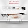 Portable Suitcase Charcoal BBQ Grill with Foldable Side Tables

