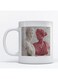 Figures Printed Coffee Mug White