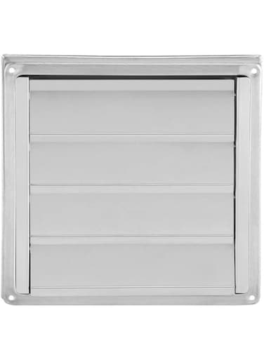 fasient 100mm Stainless Steel Air Vent Duct Grill, Wall Air Vent Air Vent Duct Grill, Tumble Dryer Extractor Fan Outlet for Bathroom Vents and Extractors Home