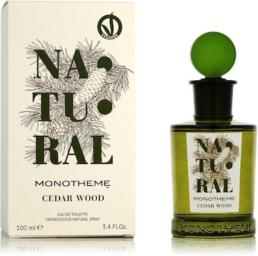 Monotheme Natural Cedar Wood For Unisex Eau De Toilette 100ml