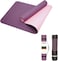 MahMir Yoga Mat Anti-Slip Exercise Mat with Carrying Bag Fitness Mat for Pilates 183CM*61CM*6MM Thickness for Woman Man Beginners Dark ( Purple + Pink )