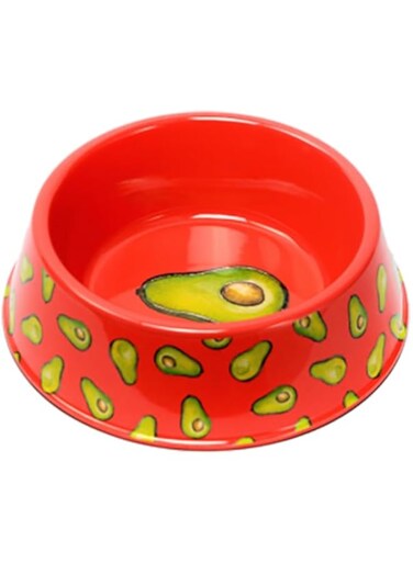Tarhong Fun Food Avocado Pet Bowl M, 9" x 2.4"/4 Cups