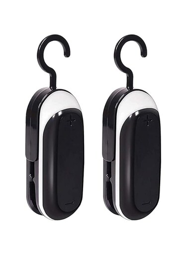 Beauenty 2PACK Mini Bag Sealer, Portable Food Sealer, Handheld Heat Vacuum Sealers, 2 in 1 Heat Sealer and Cutter for Plastic Bag