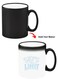 Color Changing Heat Sensitive Ceramic Mug, Image Revealed When HOT Liquid is Added! sky is the limit