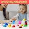 ESSEN Mochi Squishy Toys Set, Random 50 Pcs Squishies Cute Kawaii Squishy Toy Soft Stress Relief Fidget Toys Party Favors for Kids Boys Girls Goodie Bags Fillers Return Gifts for Birthday Party