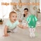 Dancing Squid Baby Toy, Electric Crawling Octopus Tummy Time Toy, Rechargeable Magic Dancing Music Squid Baby Toys for 3 4 5 6 Year Old Kids Boy Girl Birthday Gifts