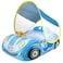 Swim Bobo Baby Swimming Float Inflatable With Sun Protection Canopy - Blue Car