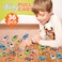 ESSEN 36 Pcs Pull Back Race Toy Cars Set Party Favors with Map and Storage Box for Kids Boys Girls Toddlers