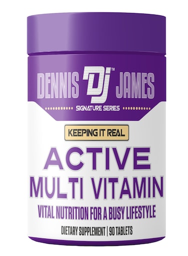 Dennis James Signature Series Multi Vitamin, 90 Tablets - Immune, Performance &amp; Metabolic Support