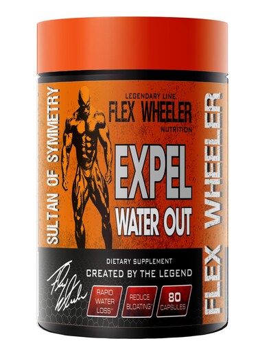 Flex Wheeler Nutrition Legendary Expel Water Out - Advanced Water Loss Formula (80 Capsules)