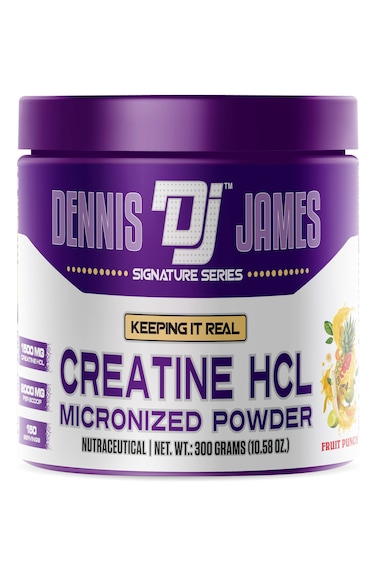 Dennis James Signature Series Creatine HCL - Advanced Muscle Performance &amp; Absorption (Fruit Punch)