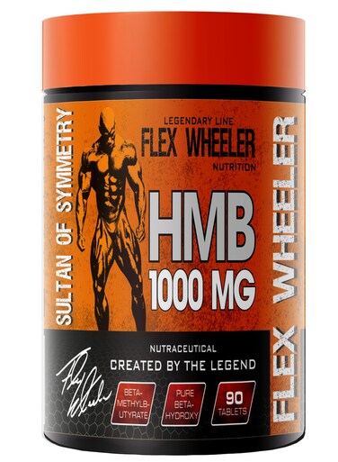 Flex Wheeler Nutrition HMB 1000mg - Muscle Growth &amp; Recovery Support (90 Tablets)