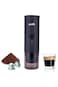 Takeawake Portable Espresso Coffee Machine, Self-Heating - Black