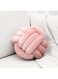 Petrella Knot Pillows Ball Round Throw Pillows Home Decor Cushion Decorative Aesthetic Throw Pillows，Pink 8inch