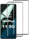 2 Pack Screen Protector for OnePlus 11 5G Tempered Glass [Full Adhesive][Full Coverage] [Bubble-Free] [Anti Scratch] HD Clear High Responsive Screen Protector for OnePlus 11 5G (5D Black 2Pack)