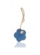 Pawpourri Flower Shaped Premium Natural Suede Leather &amp; Rope Chew Toy for Medium to Large Dogs