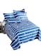 Sheets Set, 1 Brushed Printed Cotton Super King Size Bed Sheet with 2 Pieces Pillowcase Luxury Soft Bedding Accessories