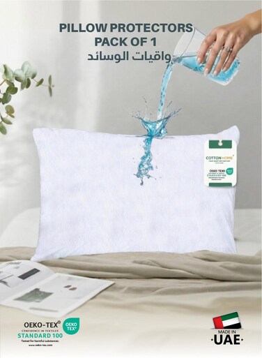 Home&Acirc;&reg; Coral Fleece 100% Waterproof Pillow Protector Zippered Standard Size 50x75 cm , 20x60 inches Bed Bug Proof Pillow Encasement Hypoallergenic White Pack 1