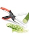 Aesmillion Universal 6 in 1 Clever Food Choppers Slicer Cutter With Built-in Cutting Board- Ideal Tool for Picnics