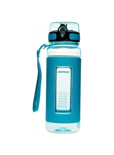 Uzspace 5045 Tritan Plastic Water Bottle, 700 ml Capacity, Blue